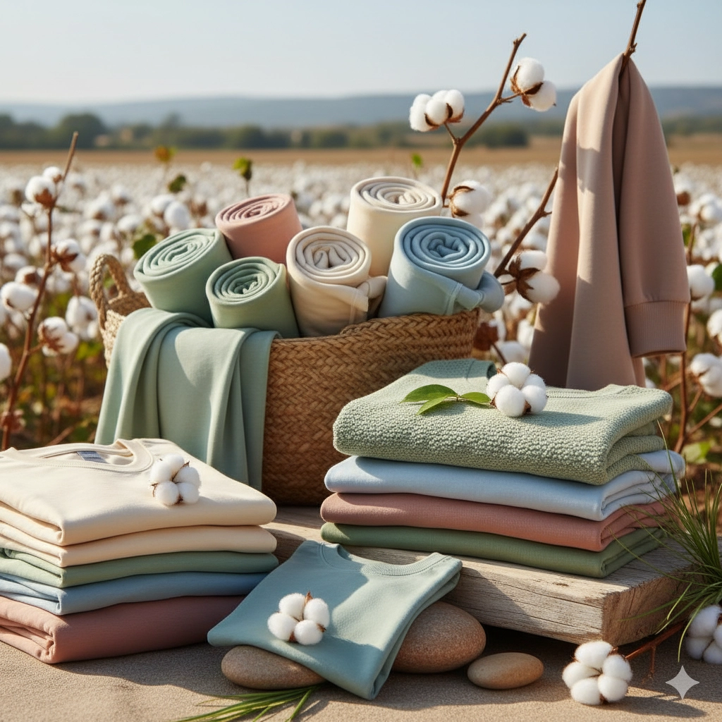 Textiles biologiques - Coton bio certifié GOTS