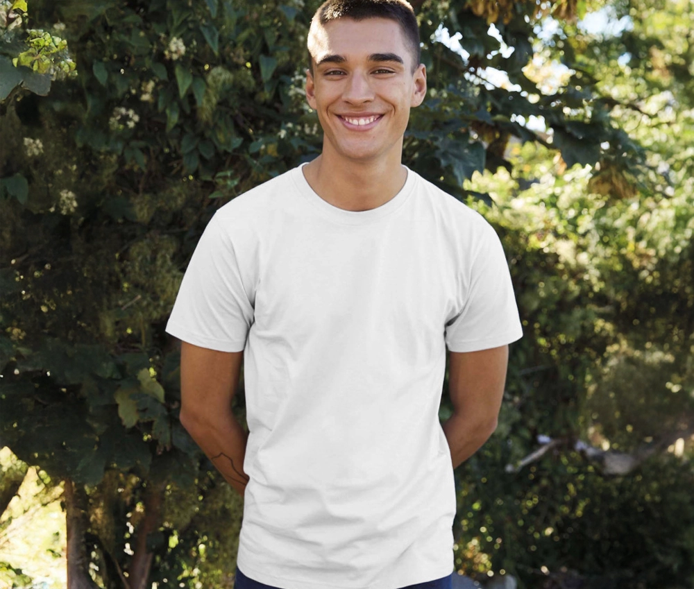 Tee-shirt en coton bio personnalisé en france