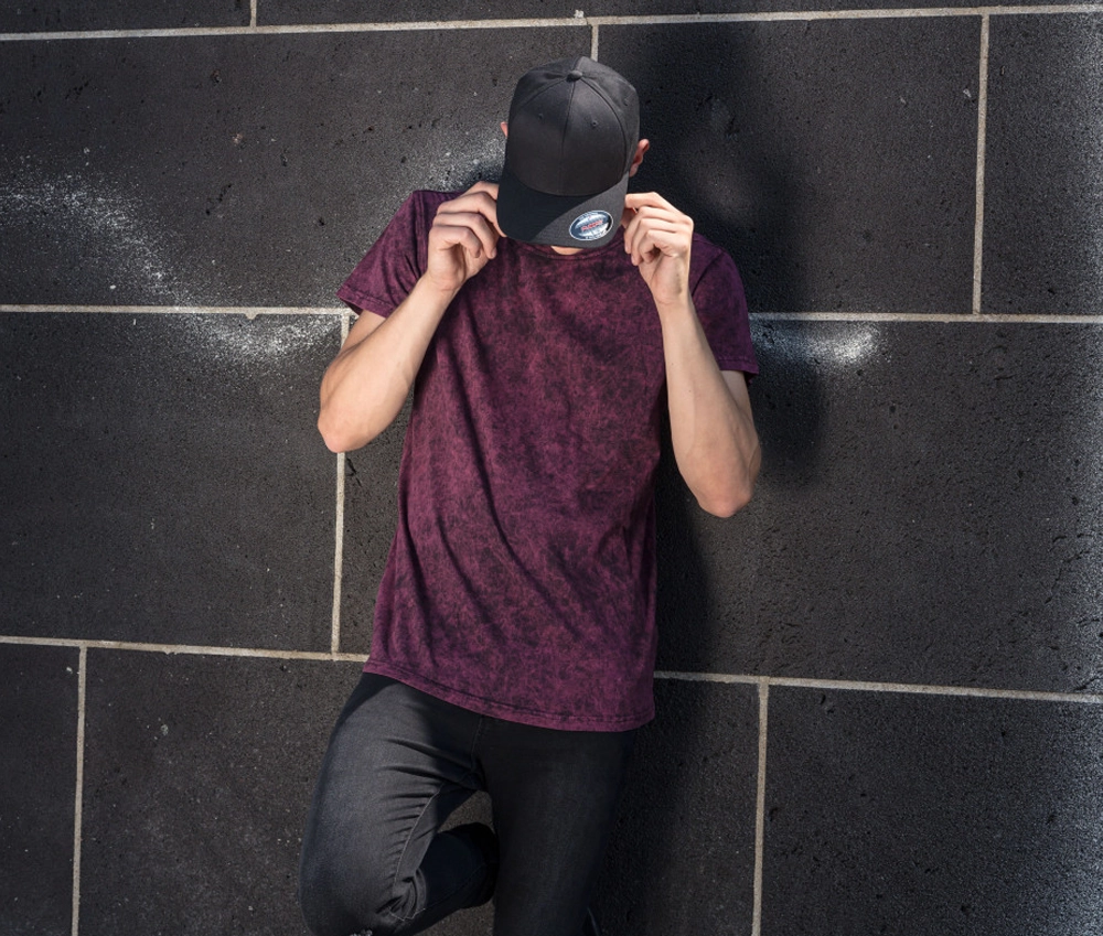 Tee-shirt homme délavé homme
