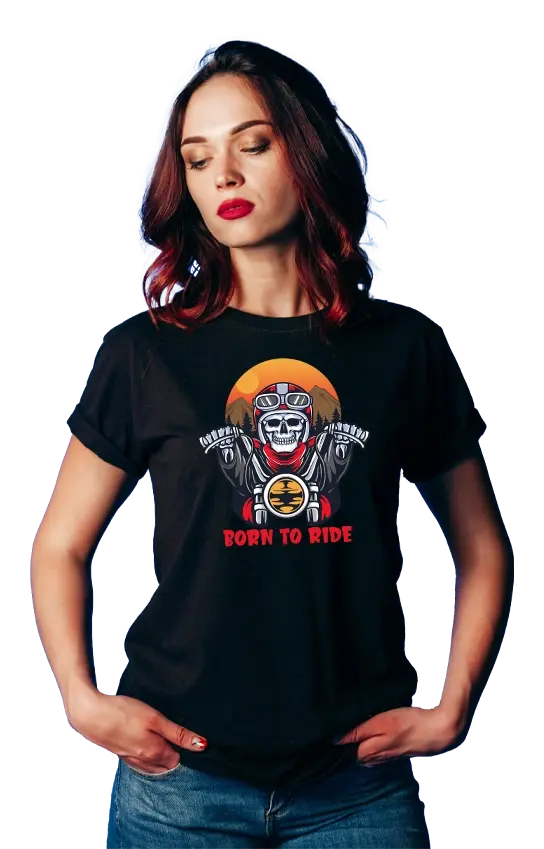 T-shirt personnalisé tête de mort