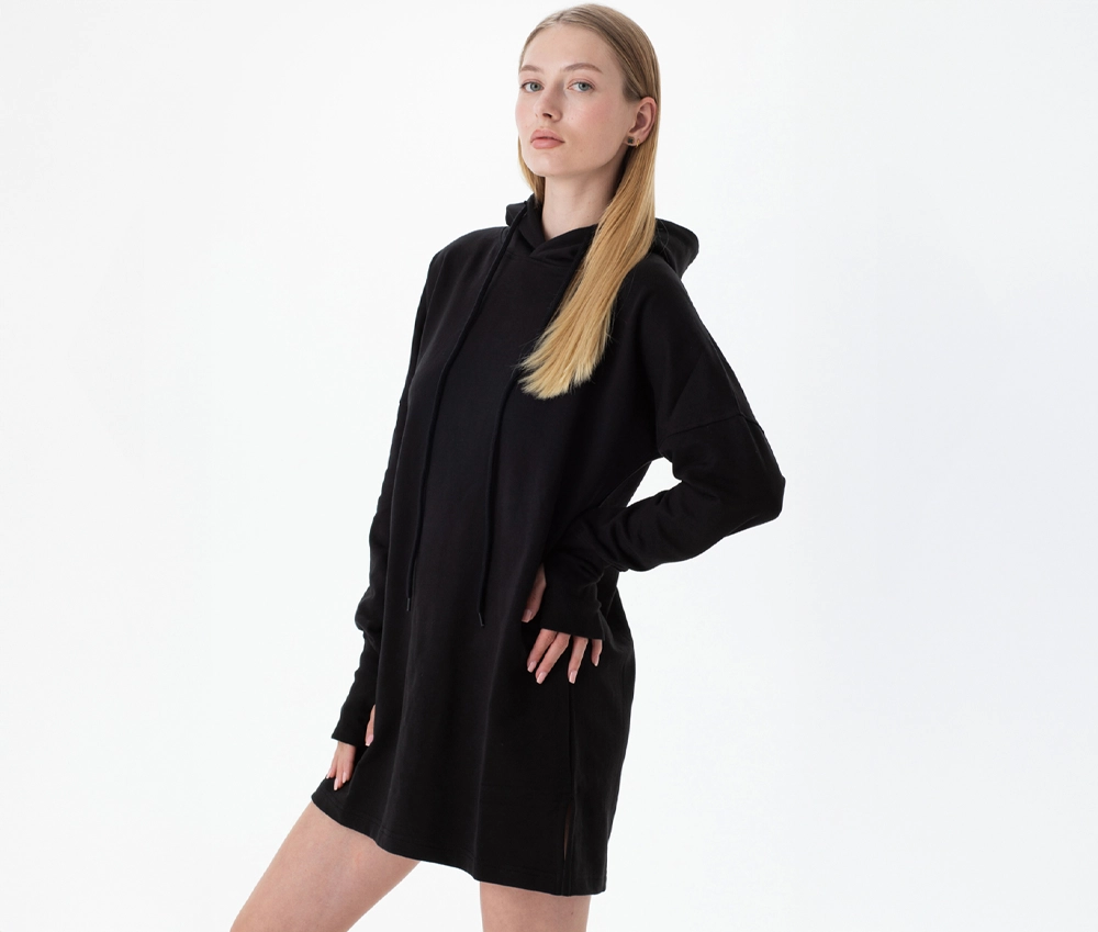 WOMEN'S HOODIE DRESS femme
