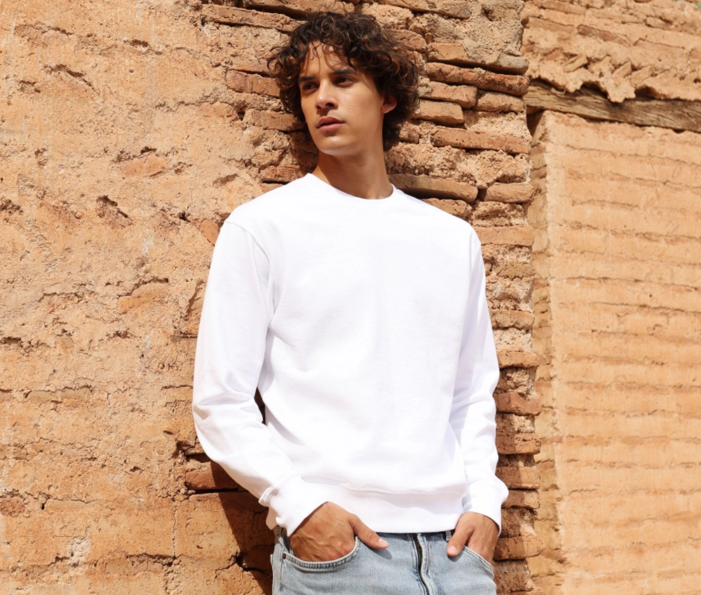 Sweat manches droites unisexe