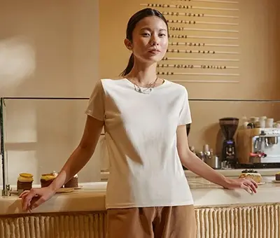 T-shirt femme personnalisé flocage broderie - personnalisation textile Pen'tee France