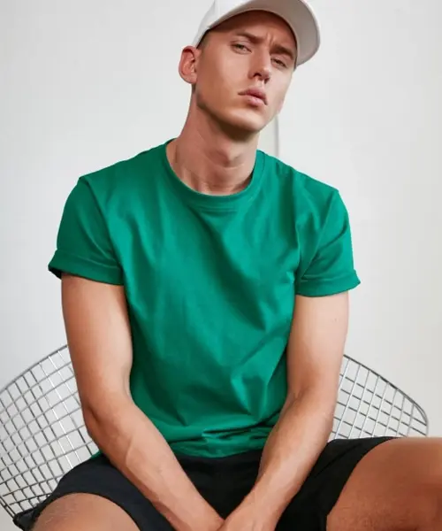 Tee-shirt col rond unisexe personnalisation en ligne